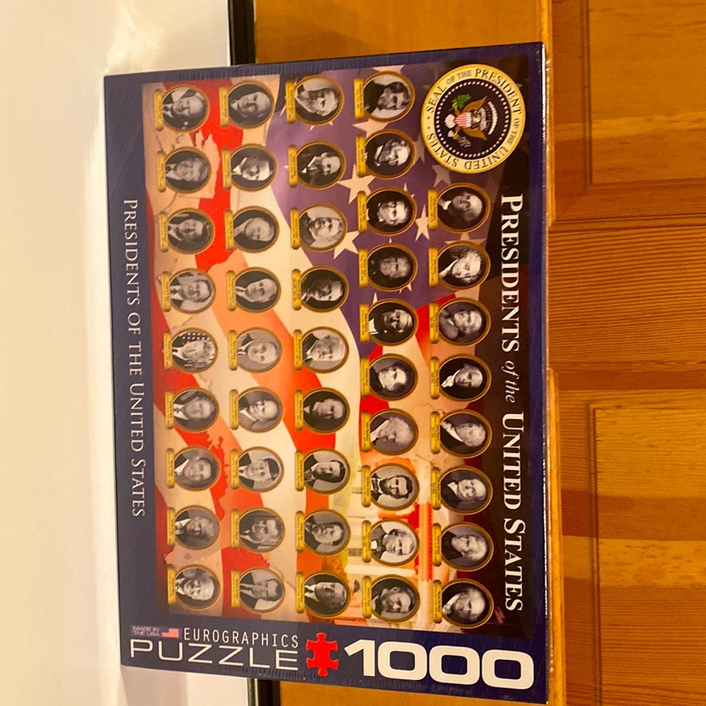 Presidents of the United States puzzle.